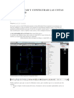 Como Acotar y Configurar Las Cotas en Autocad