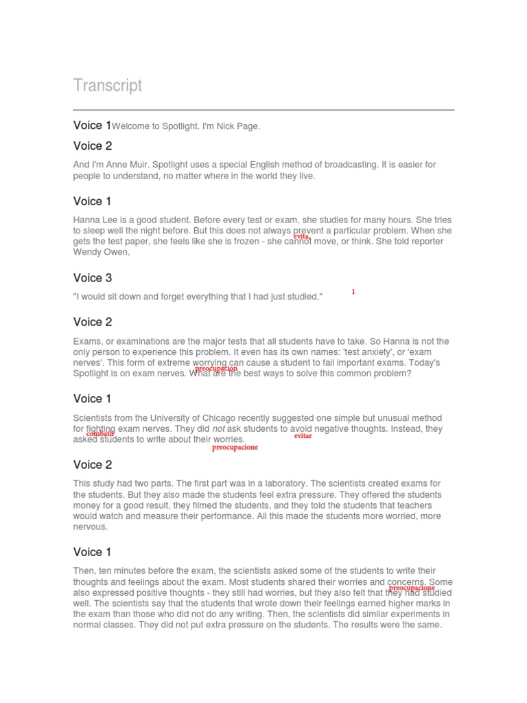 Preparing For Exams | PDF | Test (Assessment)