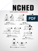 Benched Workout