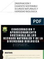 Conservacion y Aprovechaiento Sostenible de Los Recursos Naturales