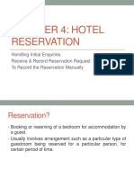 Chapter 4 Hotel Reservation