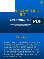 Lec 07-08 - NDT Introduction & VT & PT