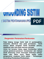 Sistem Pentanahan (Grounding Sistem) .