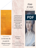 Olympe de Gouges Brochure