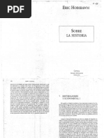 Hobsbawn Sobre La Histoira - Cap 7 y 8