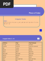 Download Piece of Cake - Irregular Verbs by Amy Karagiannaki SN399435 doc pdf