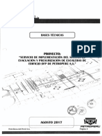 Condiciones Técnicas - Segunda Convocatoria