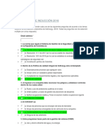 Evaluación Reinduccion