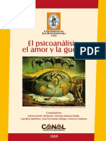 El Psicoanálisis El Amor y La Guerra - Gallo