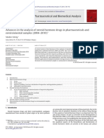Journal of Pharmaceutical and Biomedical Analysis Volume 55 Issue 4 2011 [Doi 10.1016%2Fj.jpba.2010.11.011] Sándor Görög -- Advances in the Analysis of Steroid Hormone Drugs in Pharmaceuticals and Env
