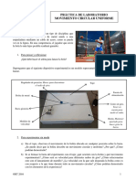 Movimiento circular uniforme: lanzamiento de martillo