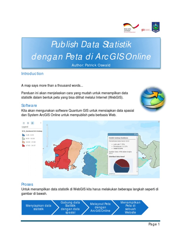 Tutorial WebGISdenganArcGIS Online PDF | PDF