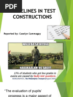 Guidelines Report- Completion