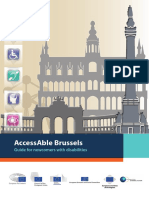 Accessable Brussels: Guide For Newcomers With Disabilities