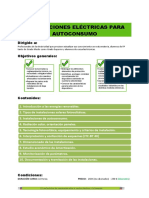 Instalaciones Eléctricas para Autoconsumo