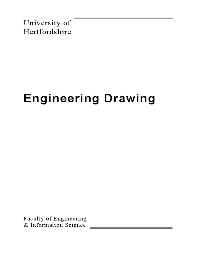 Engineering Drawing PDF Technical Drawing Engineering Tolerance
