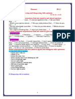 Unit 6 Humour 2bac Function: Agreeing and Disagreeing With Opinions