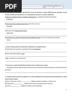 Ficha de Gramática II
