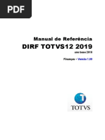 Guia Completo sobre DIRF no Protheus | PDF | Impostos | Recibo