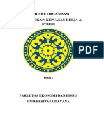 Paper Persepsi Sikap Kepuasan Kerja Dan Stress