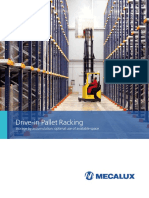 Drive-In Pallet Racking: Storage by Accumulation: Optimal Use of Available Space