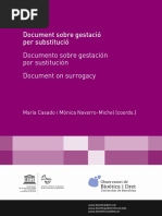 Documento de gestación por sustitución