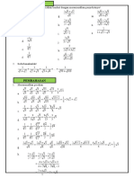 Merasionalkan Penyebut Pecahan Bentuk Akar