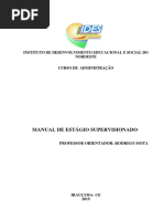 Manual de Estágio Supervisionado- ADM.