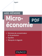 Aide-Mémoire Microéconomie
