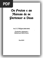 Os Frutos e as Marcas de Se Pertencer a Deus