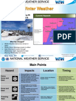 Winter Weather: Decision Support Briefing #4 As Of: 6 AM Feb 12, 2019