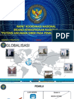 Potensi Ancaman Siber Pada Pemilu Tahun 2019 - Rakornas Bidang Kewaspadaan Nasional Badan Siber Dan Sandi Negara (BSSN)