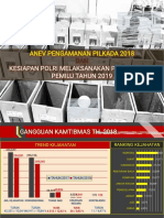 Kesiapan Polri Melaksanakan Pengamanan Pemilu 2019 - Paparan Asops Kapolri