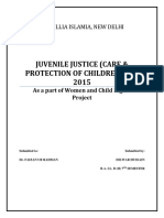 JUVENILE JUSTICE ACT INSIGHT