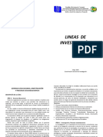 Líneas de Investigación