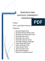 Propuesta Turismo de Congresos y Covenciones Bahias de Huatulco