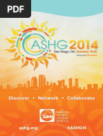 ASSHG Program, 2014