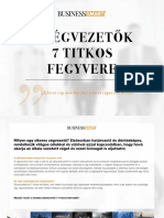 A Cegvezetok 7 Titkos Fegyvere F