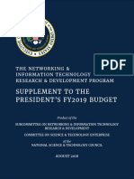 NITRD Supplement to the President's FY2019 Budget