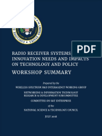 WSRD Radio Receiver Systems: R&D Innovation Needs and Impacts On Technology and Policy Workshop Summary