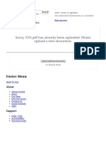 Sorry, Vivt - PDF Has Already Been Uploaded. Please Upload A New Document