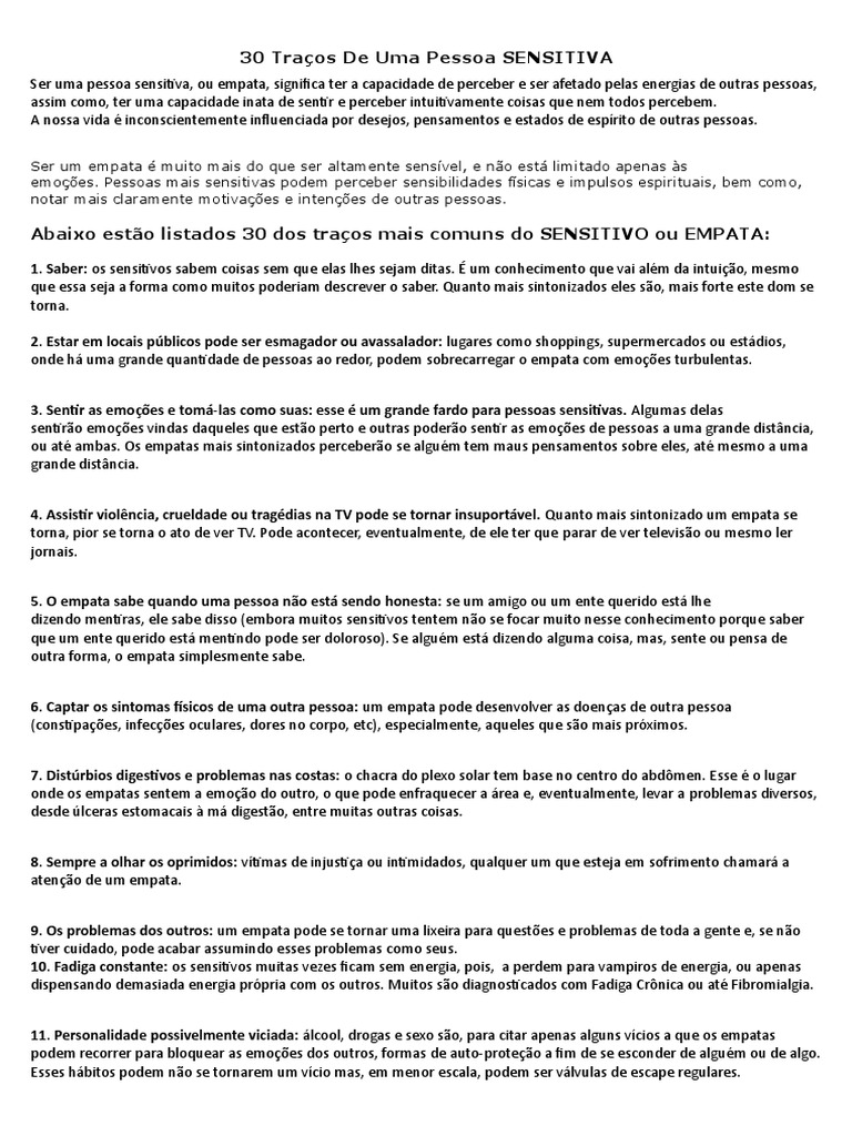 30 Traços de um empata (Como saber se você é uma pessoa com o dom