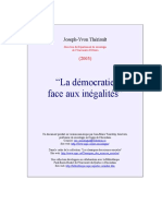 +++LA  DEMOCRATIE  FACE  AUX  INEGALITÉS.doc