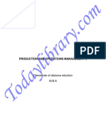 Ebook For PRODUCTION AND OPERATIONS MANAGEMENT PDF
