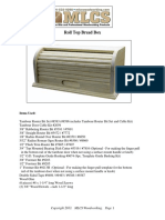 Plans Rolltop-Breadbox PDF