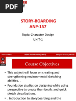 Story-Boarding ANP-157: Topic: Character Design UNIT-1