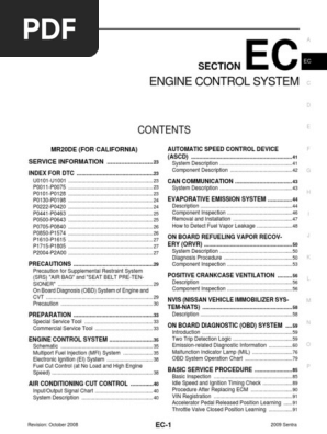 Mr Nissan Pdf Pdf Throttle Engines