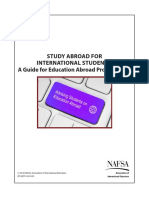 Study Abroad For International Students: A Guide For Education Abroad Professionals