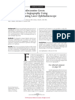 ICG Fluorescein Technic