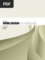 2005 Volvo V70R XC70 XC90 Car Wiring Diagram 1 - 1 PDF